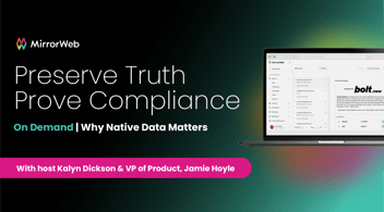 why native data matters