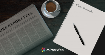 MirrorWeb on Smarsh’s Data Freedom Guarantee: Real Export Freedom for Compliance Teams