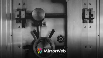 Locked vault illustrating communications data held hostage by legacy archiving vendors"